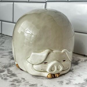 “Porky Bank” - Fitz and Floyd Ceramic Piggy Bank